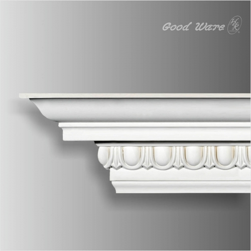 Polyurethane egg and dart crown moulding