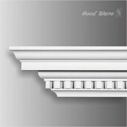 Polyurethane decorative dentil moulding interior
