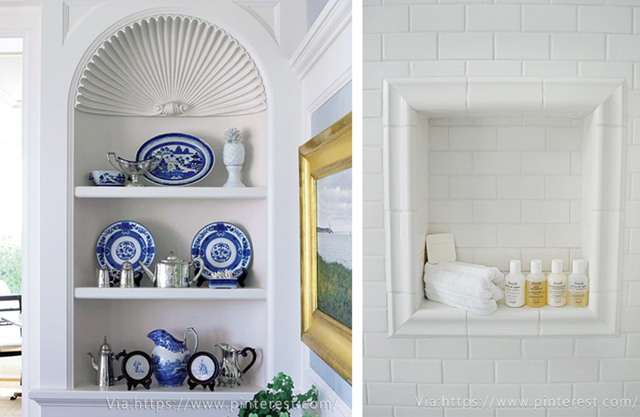 wall niche ideas