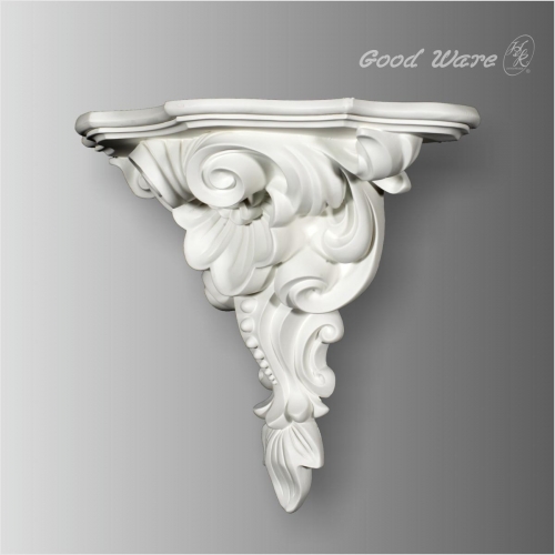 Polyurethane ornamental wall brackets