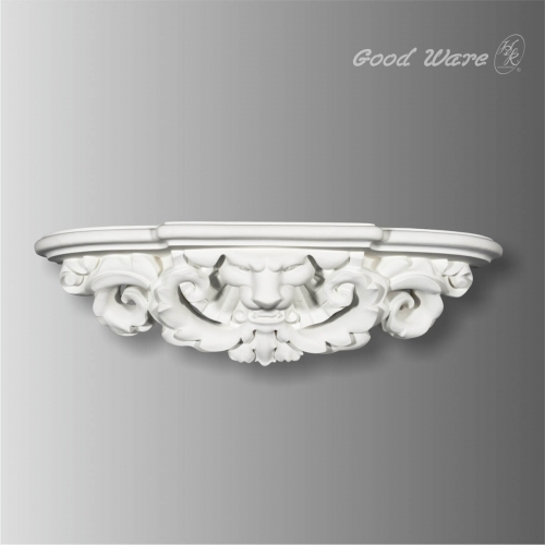 Antique baroque shelf for wall decor