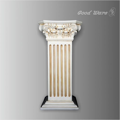 Antique square column pedestal stand for sale