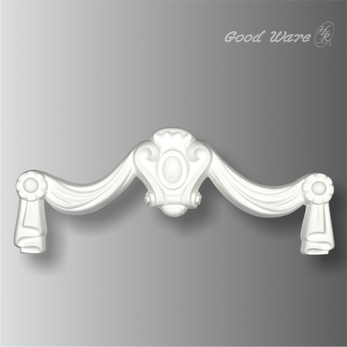 Polyurethane decorative door applique molding