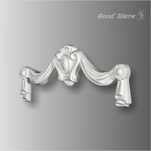 Polyurethane decorative door applique molding