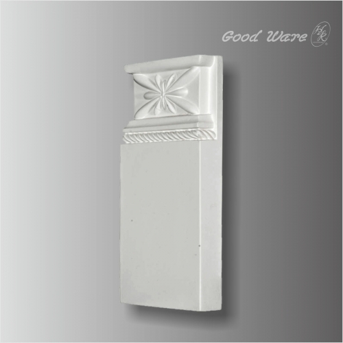 Polyurethane door trim plinth blocks for sale