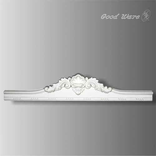 Shell and acanthus door frame moulding