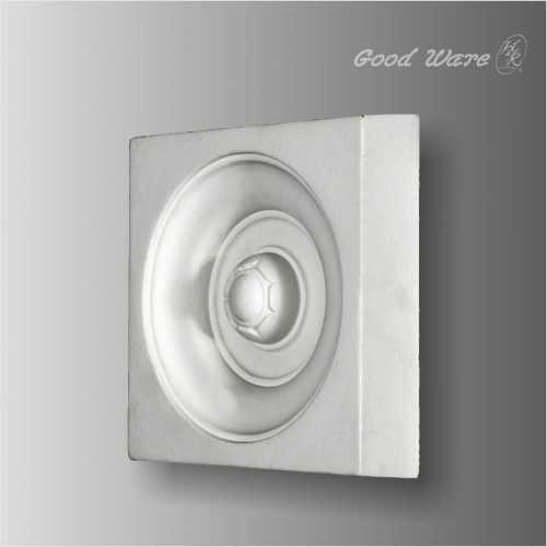 Polyurethane window mouldings corner blocks