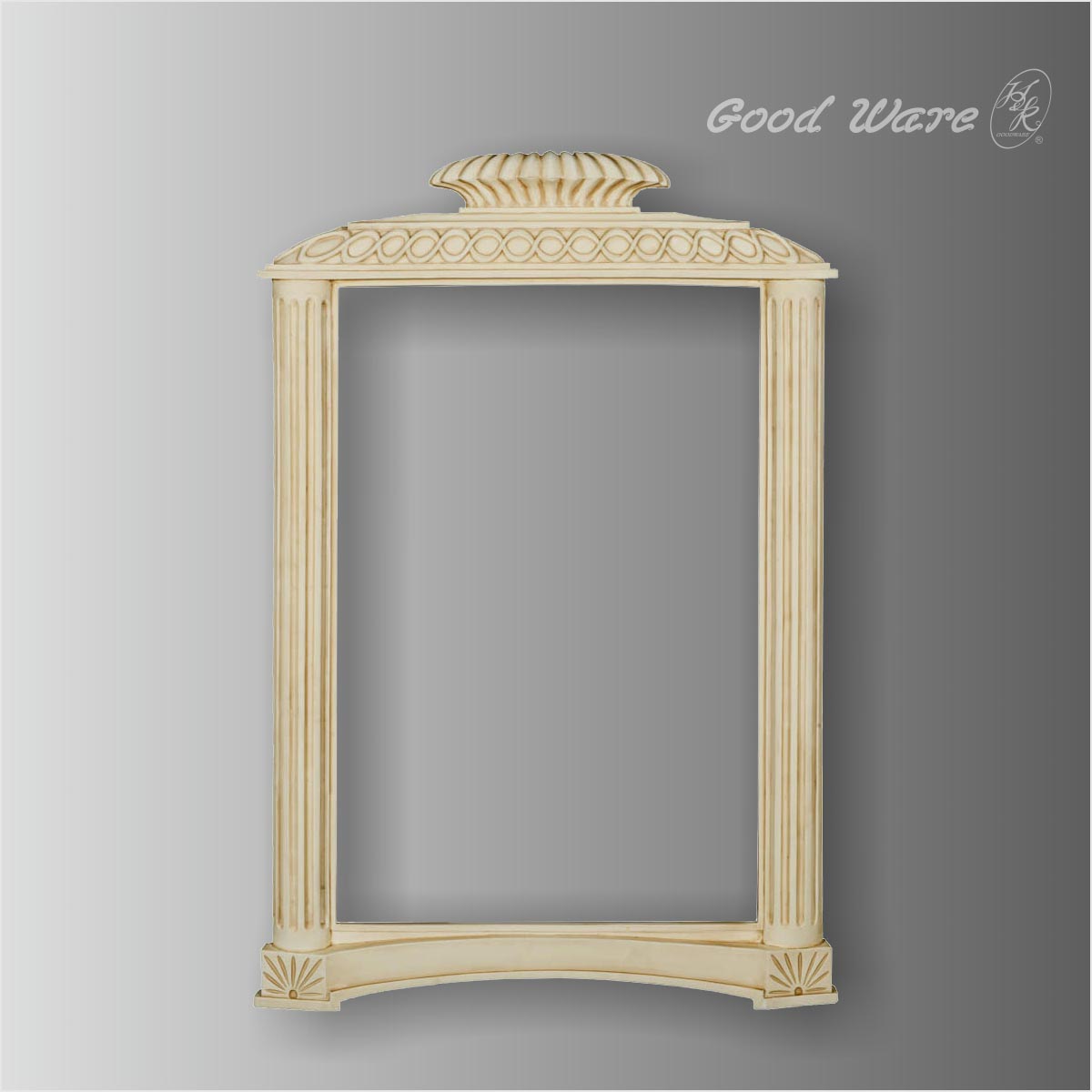 Polyurethane decorative square elegant mirror frames