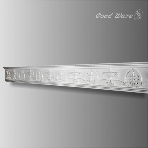 Polyurethane Baroque Mantel Trim For Fireplace | Building Materials