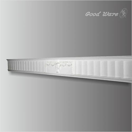 Polyurethane decorative fireplace mantel molding
