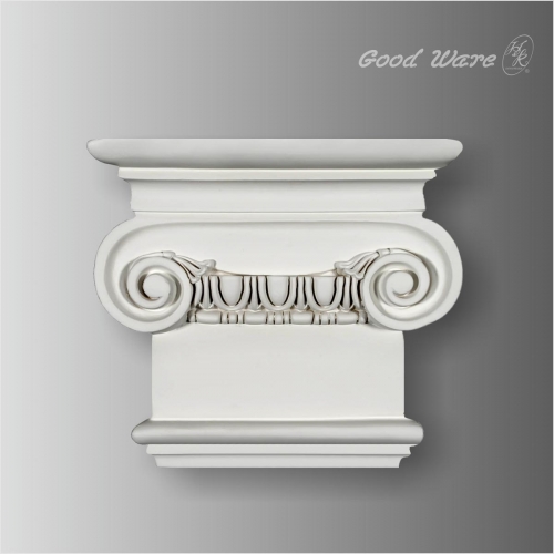 Polyurethane Ionic corner wall fireplace molding