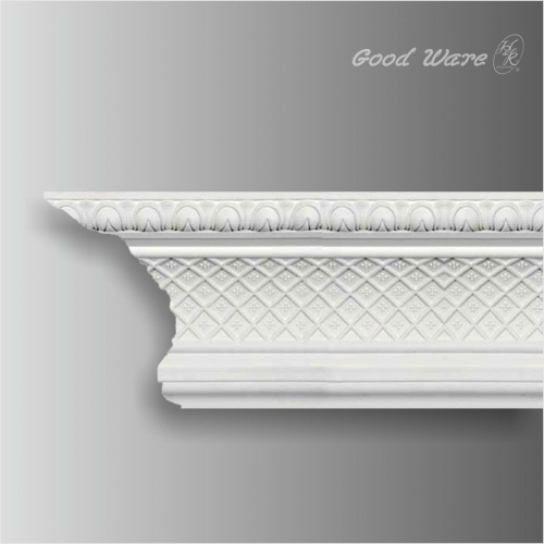 Polyurethane decorative large cove molding supplier