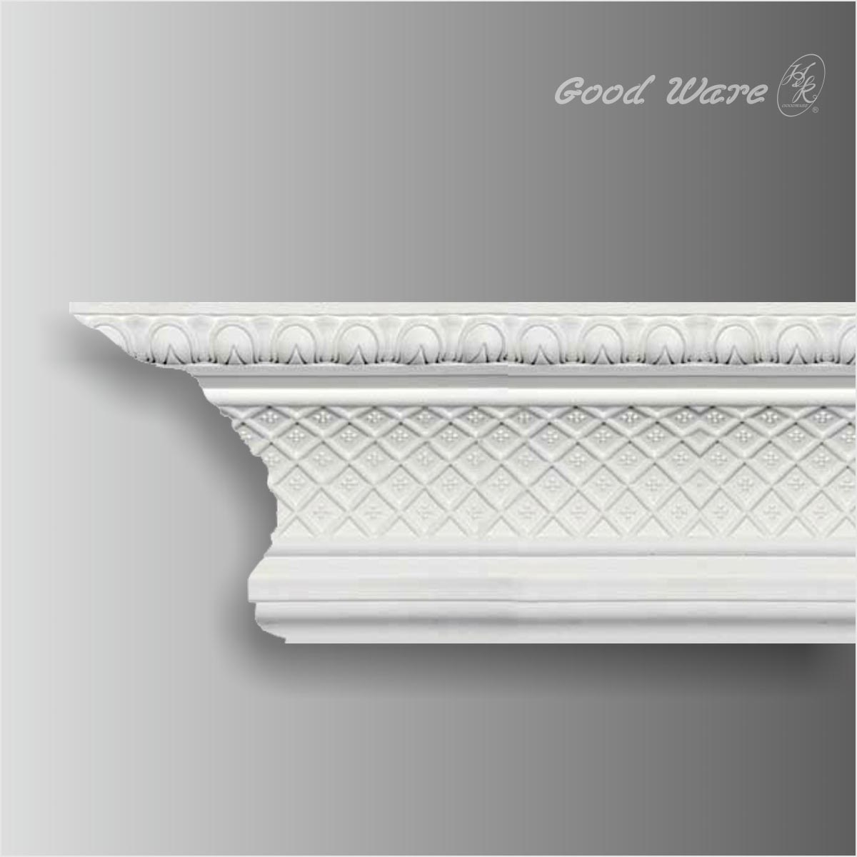 Polyurethane decorative large cove molding supplier