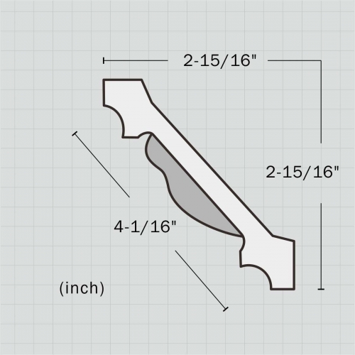 ornamental cornice crown molding