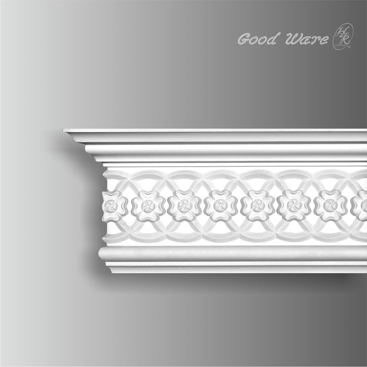 Polyurethane architectural victorian cornice moldings