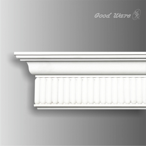 Polyurethane carved modern crown molding wholesale