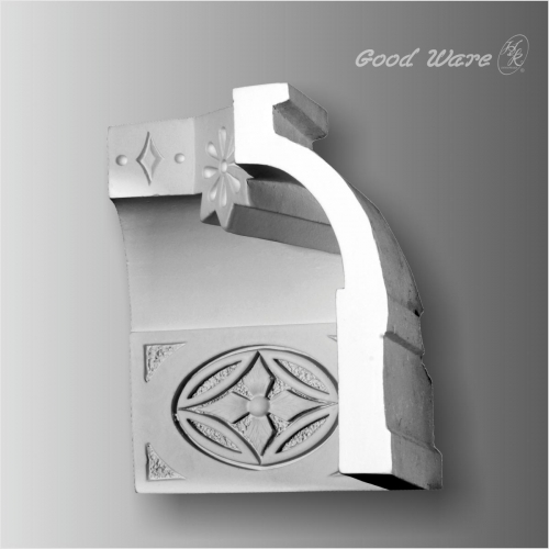 Decorative inside corner crown molding