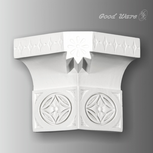 Polyurethane decorative outside corner moulding