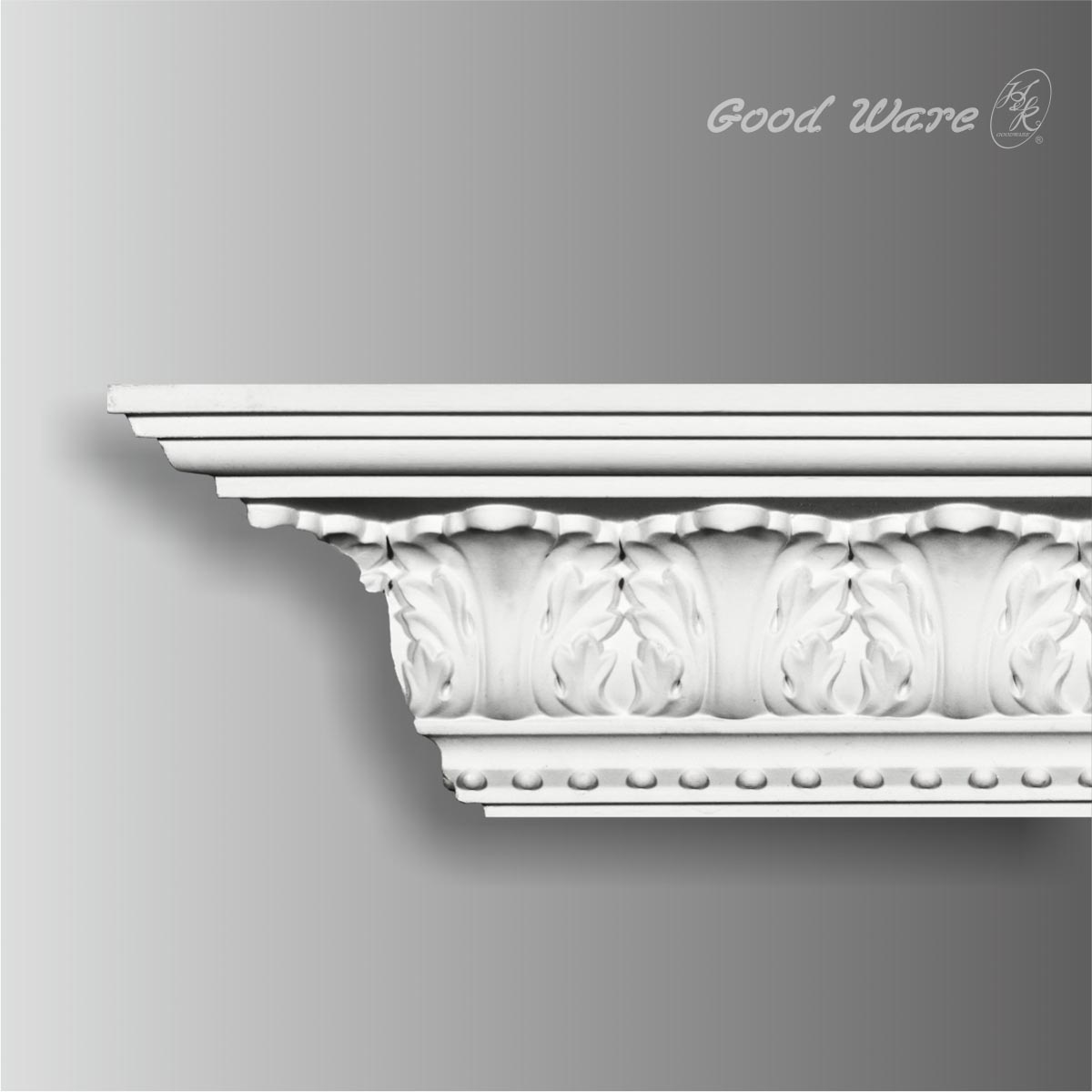 Architectural rococo crown moulding for sale