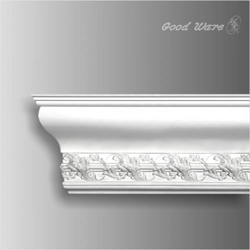 Polyurethane decorative wide crown moulding