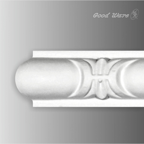Polyurethane chair rail trim molding