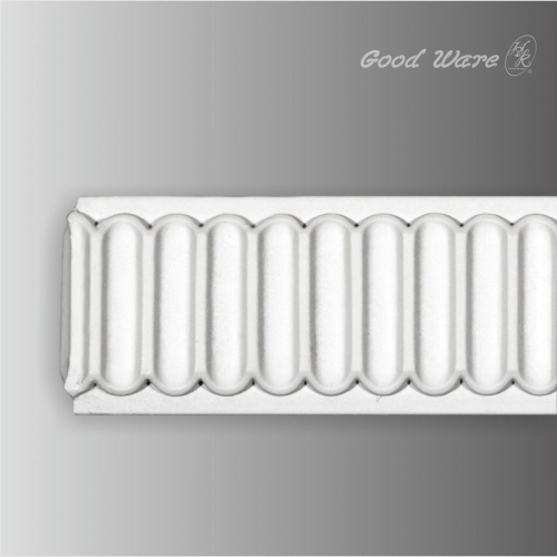 Polyurethane modern chair rail molding