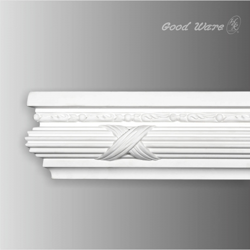 Polyurethane chair rail bathroom wall trim