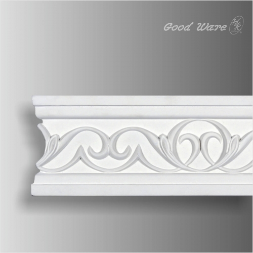 Polyurethane decorative frieze molding