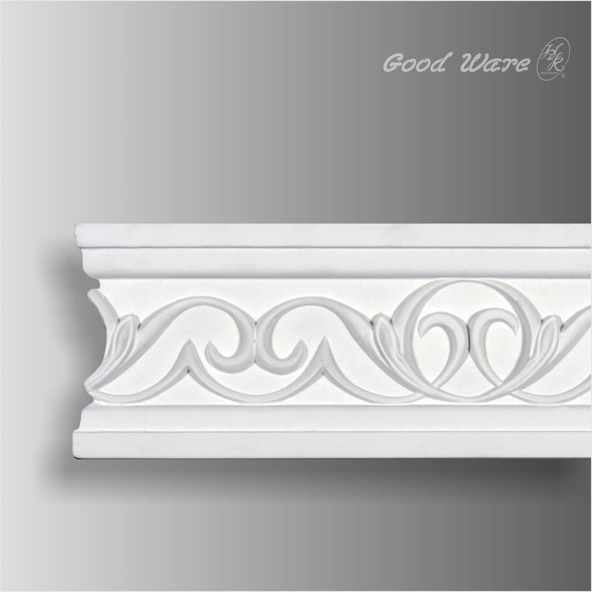 Polyurethane decorative frieze molding