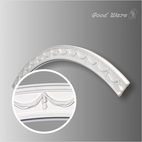 Polyurethane circle ceiling decorative molding