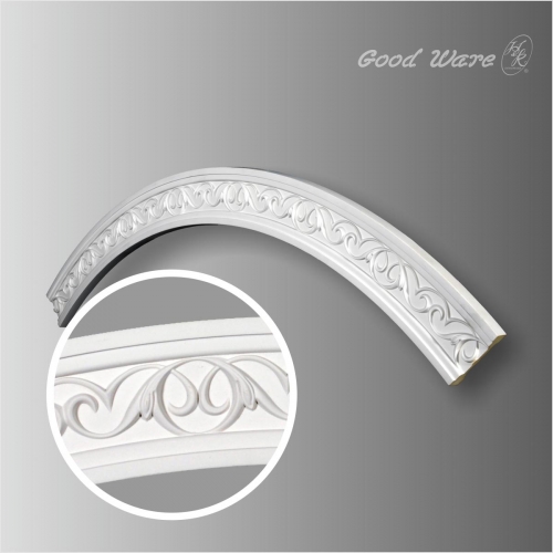 Polyurethane decorative ceiling ring moulding