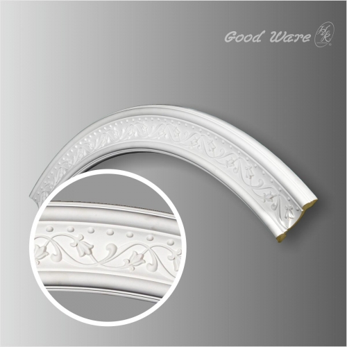 PU decorative circle ceiling moulding