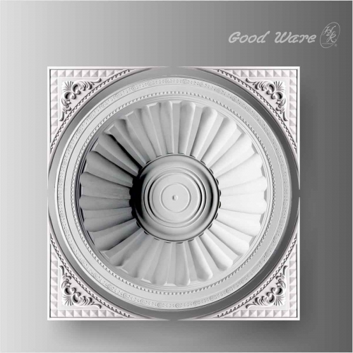 Polyurethane recessed ceiling panels corner