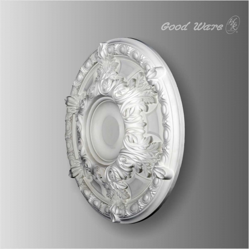 Polyurethane victorian ceiling light medallion