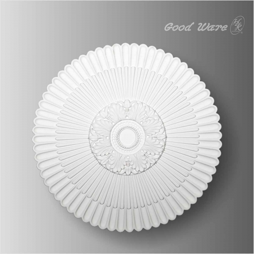 Decorative light fixture ceiling medallion
