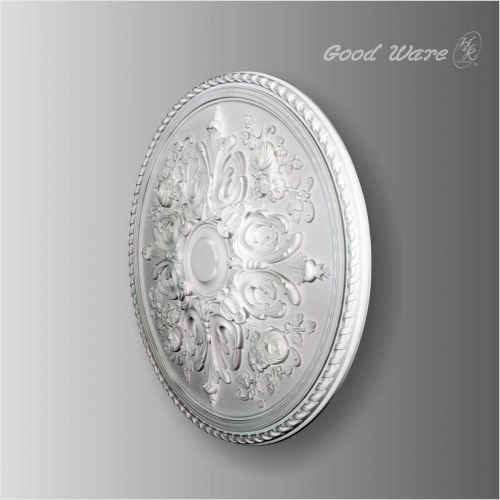 Polyurethane rosette medallion for ceiling fan