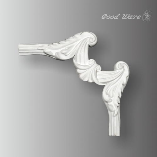 Polyurethane decorative panel corner trim molding