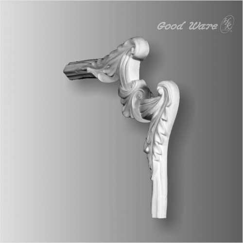 Polyurethane decorative panel corner trim molding