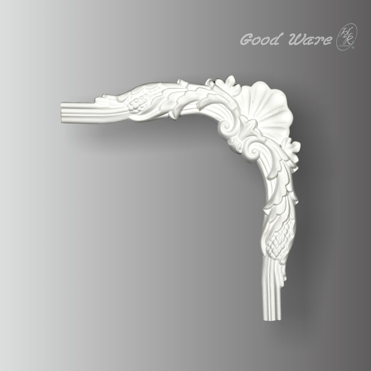 Polyurethane decorative wall molding panel corner