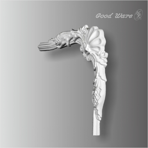 Polyurethane decorative wall molding panel corner