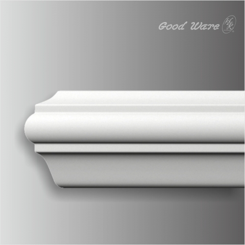 Polyurethane small plain chair rail in dining room