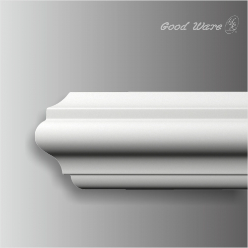 Polyurethane chair rail bathroom molding