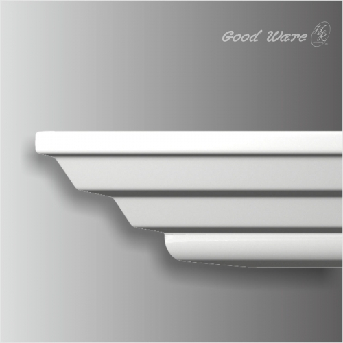 PU classic cornice crown moulding for windows