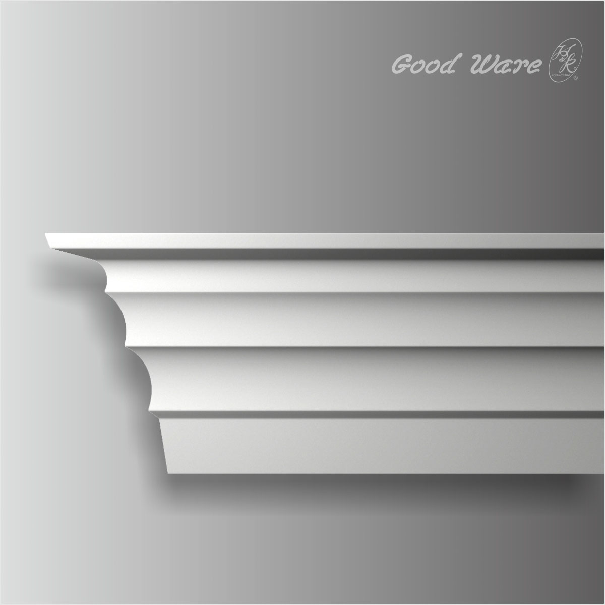 Polyurethane crown cornice moulding supply