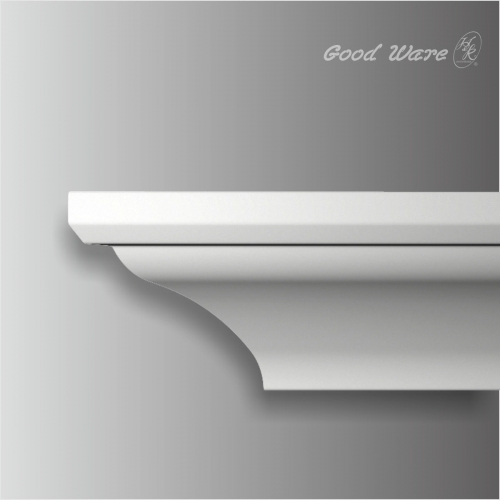 Polyurethane plain ceiling crown molding for sale