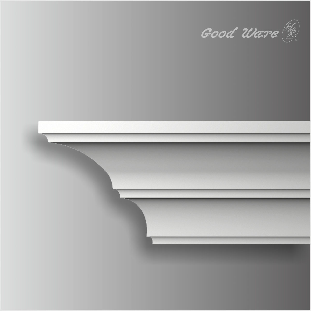 Polyurethane modern simple crown moulding