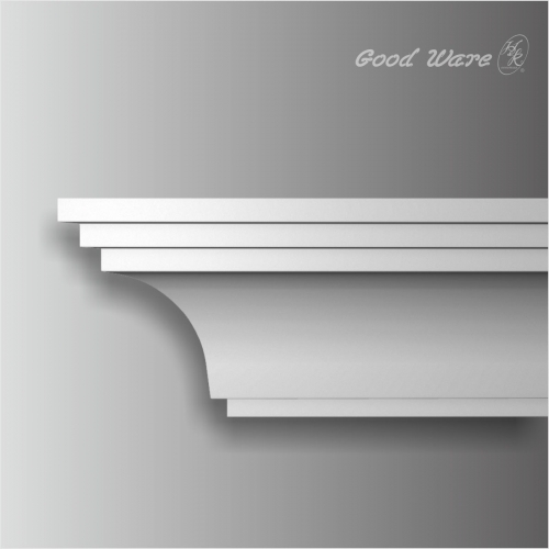 polyurethane modern fireplace crown molding