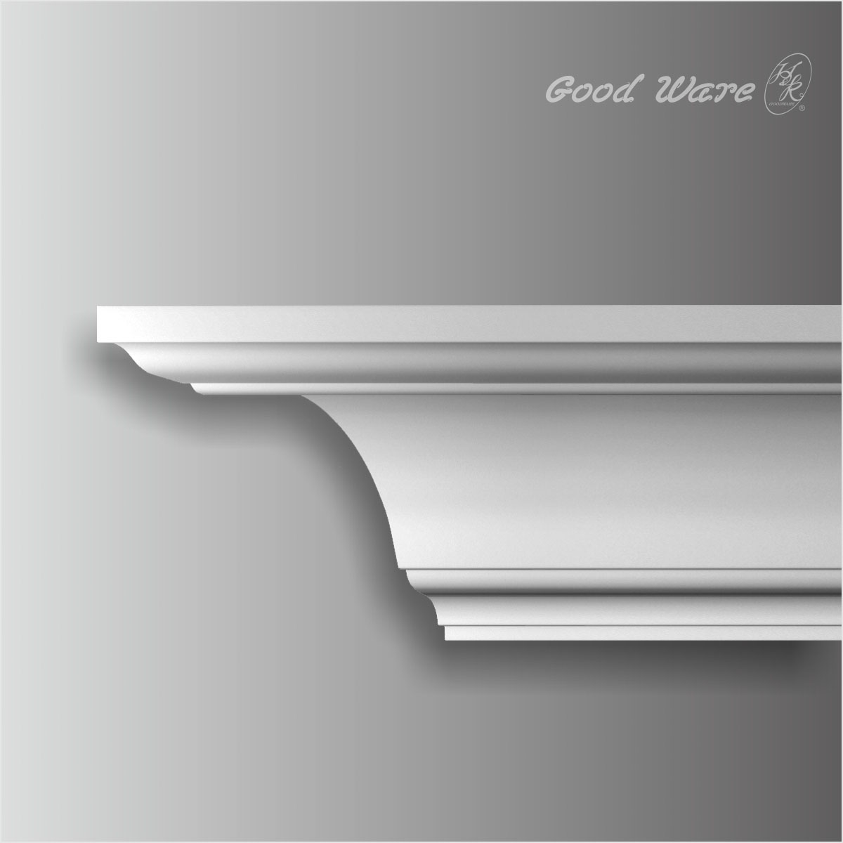 contemporary bedroom crown molding