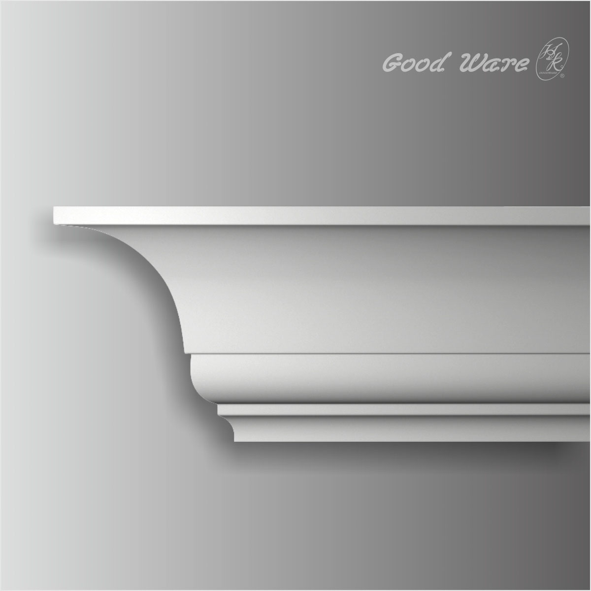 Polyurethane crown molding for kitchen