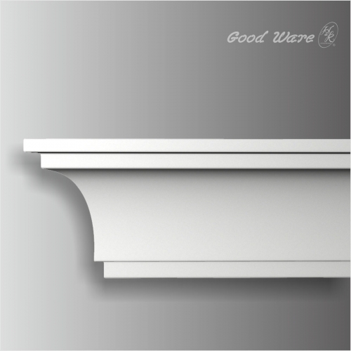 Polyurethane plain cove cornice molding